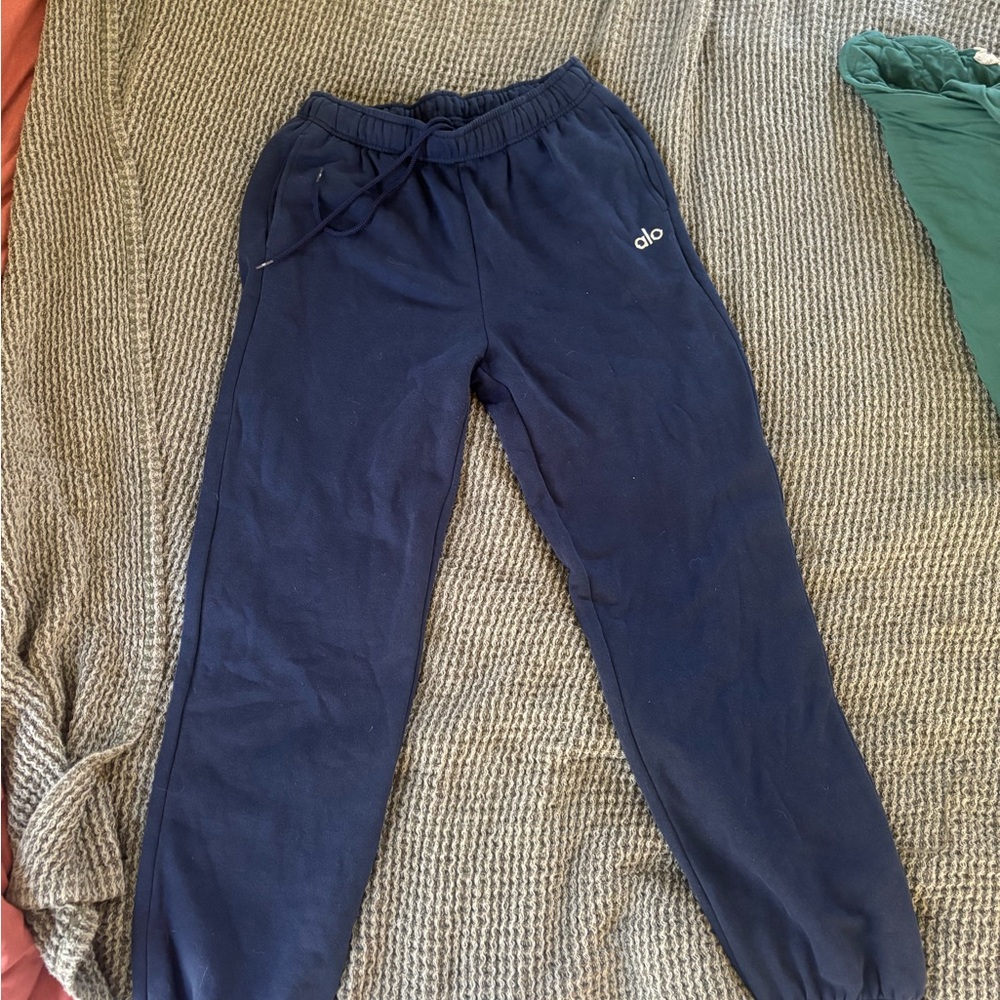 ALO Yoga womens Navy Joggers